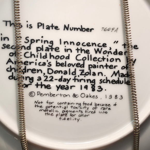 Vintage Collectible plate - Picture 2 of 4